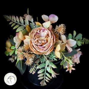 Handmade floral tiara wedding bridal headband